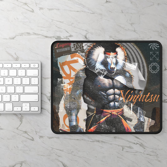 Baboon Ninjutsu Gaming Mouse Pad