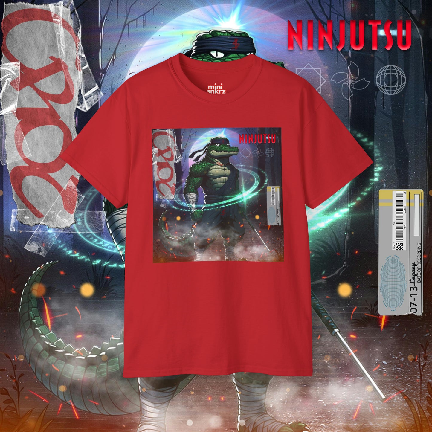 T-shirt Ninjutsu Croco