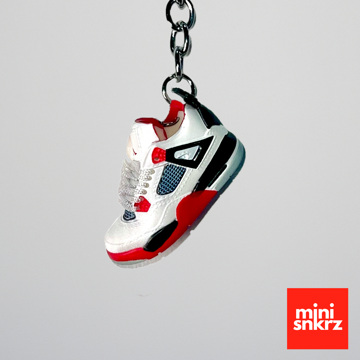 "Fire Red" J 4 Keychain