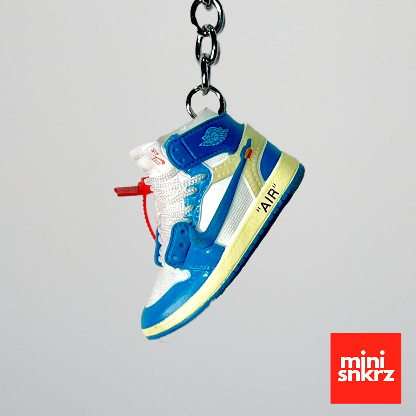 "U.N.C" AJ 1 Keychain